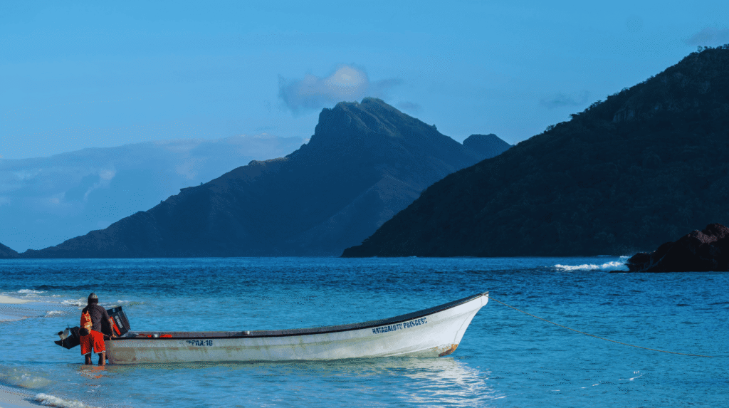 Fiji island hopping