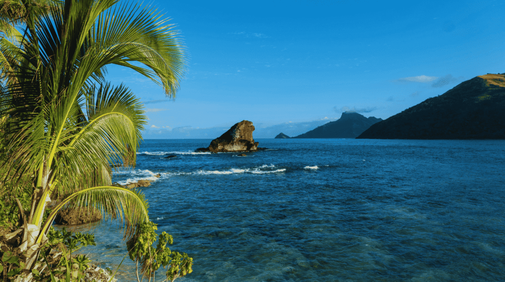 Fiji island hopping