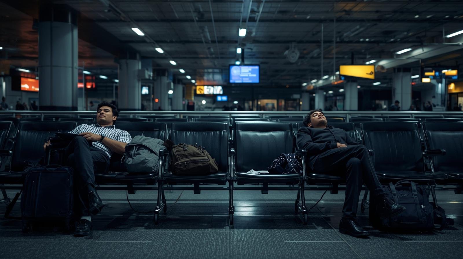 Sleeping at the Airport