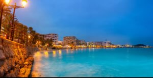 Ibiza sunset beach