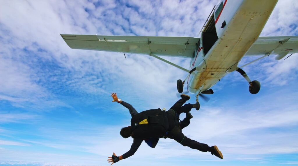 Skydiving in New Zealand